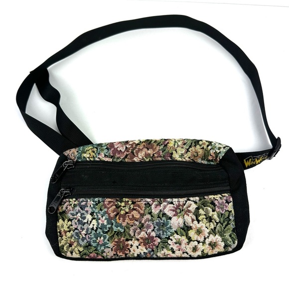 Wild West Maruca Belt Bag Fanny Pack Floral Tapestry Travel Handbag - Picture 1 of 9